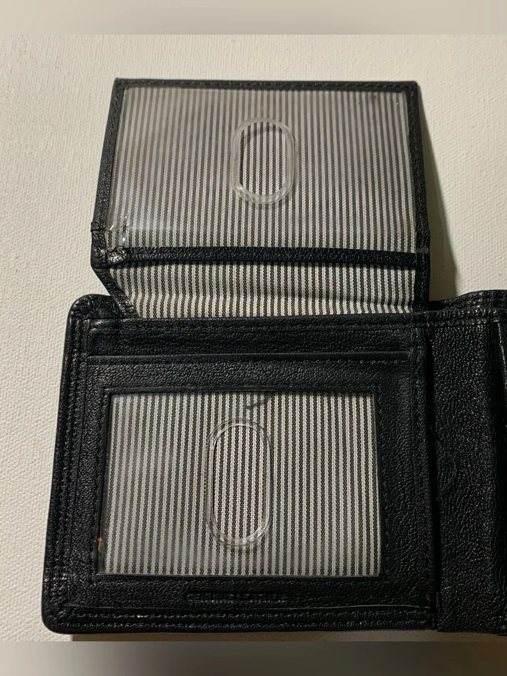 Black Timberland leather wallet